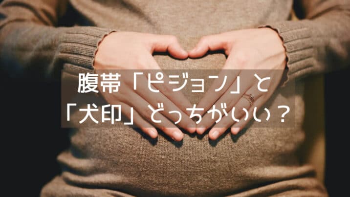 腹帯はピジョンと犬印どっちがいい 1枚履きパンツタイプを実際両方着用した感想 趣味いく 趣味 育児