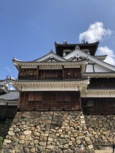 福知山城と石垣