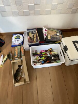 ルアーや釣りの小物